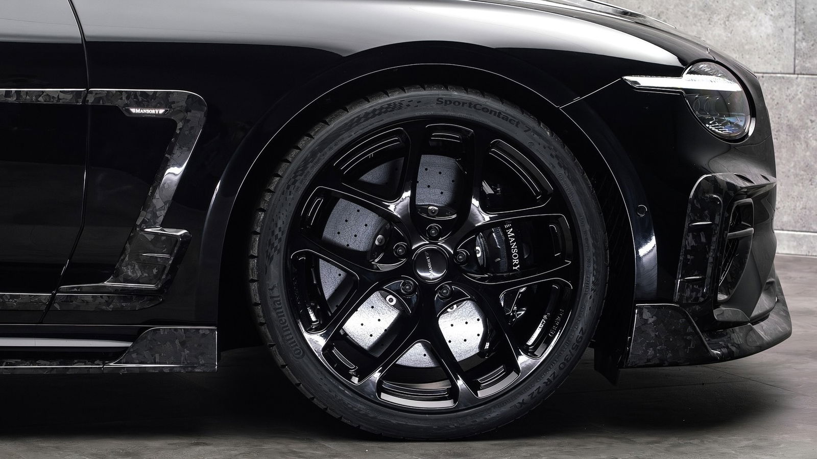 Mansory Bentley Continental GT - side detail